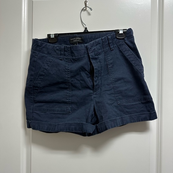Banana Republic Pants - Gently Used Banana Republic Navy Blue Women's Shorts